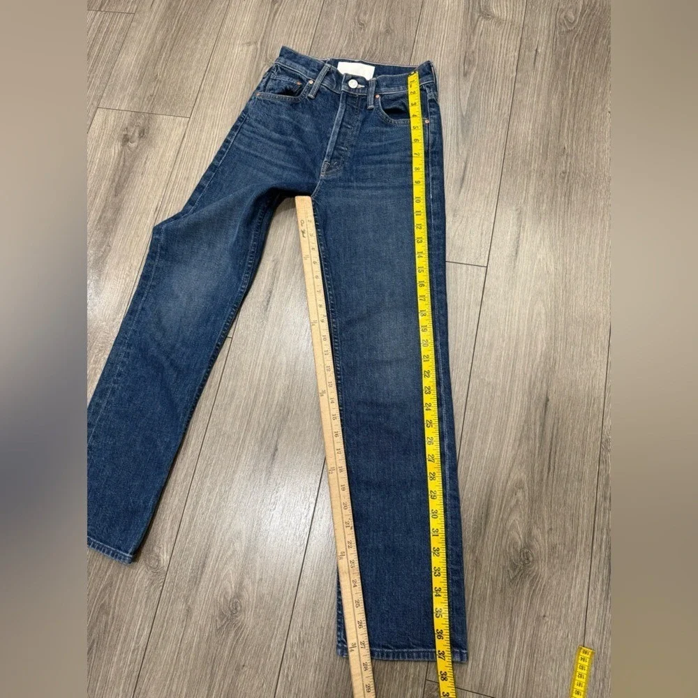 MOTHER Tomcat Straight Leg Ankle Jeans in Cannonball Sz 23